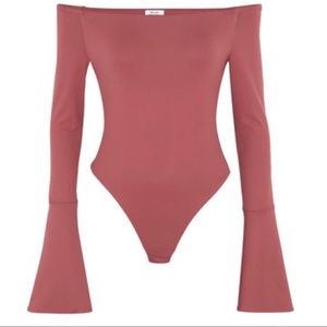 Alix | Baxter Off-the-Shoulder Bodysuit Sz S
